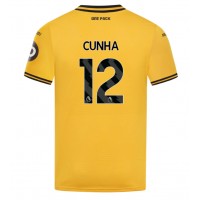 Stroje piłkarskie Wolves Matheus Cunha #12 Koszulka Podstawowej 2024-25 Krótki Rękaw